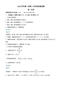 精品解析：广东省广州市真光中学2022-2023学年高一下学期5月月考化学试题（解析版）