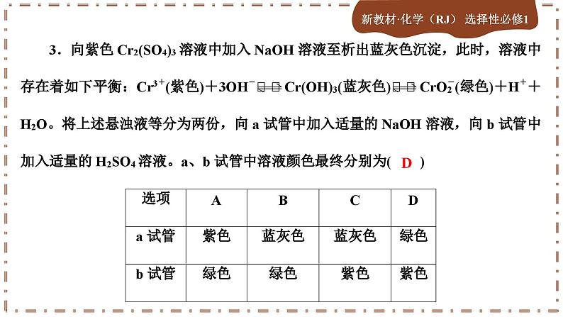 人教版化学选修1期中综合测评（课件PPT）04