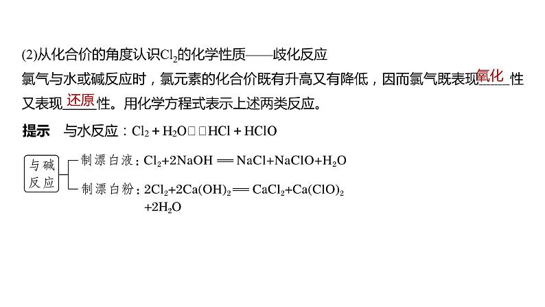 2024年高考化学一轮复习（新高考版） 第5章 第19讲　氯及其化合物 练习课件07