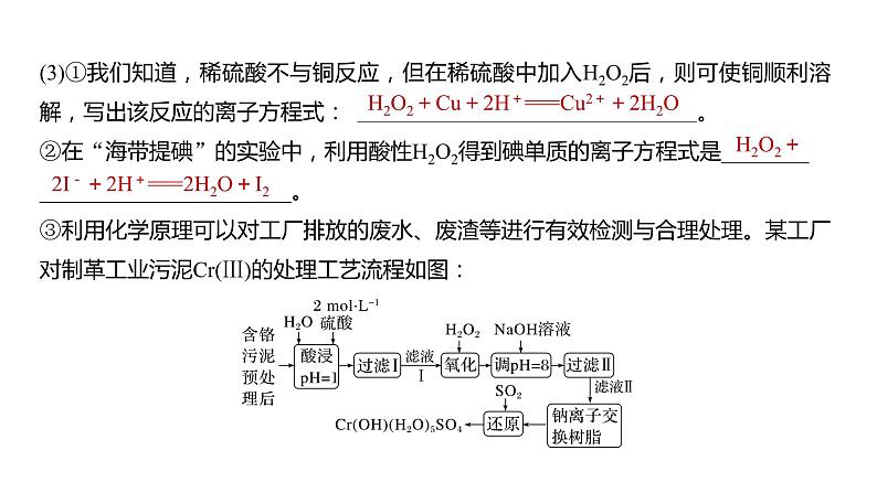 2024年高考化学一轮复习（新高考版） 第5章 热点强化10　其他常考非金属及其化合物综合题专练03