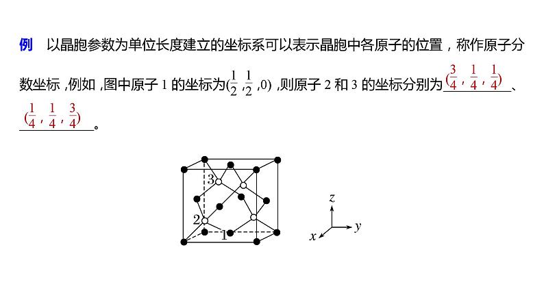 2024年高考化学一轮复习（新高考版） 第6章 热点强化15　原子分数坐标、投影图第3页