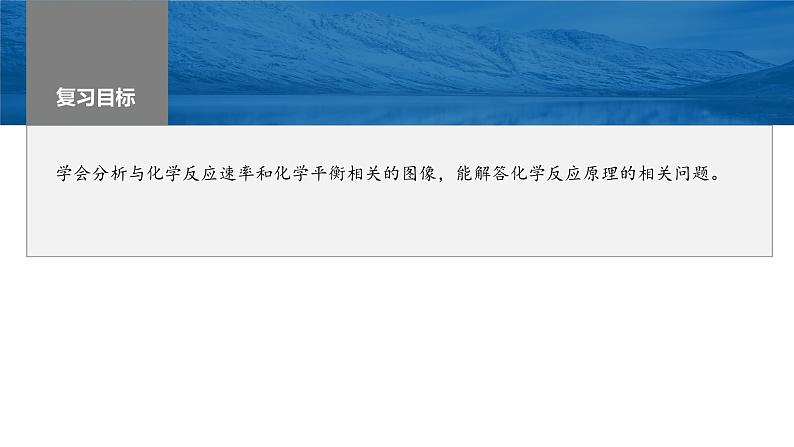 2024年高考化学一轮复习（新高考版） 第8章 第50讲　常考化学反应速率和化学平衡图像的分析 练习课件02