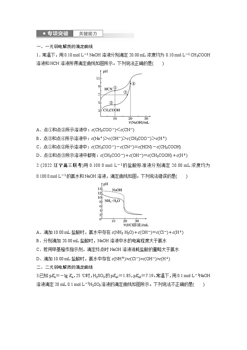 第9章 第56讲　反应过程中溶液粒子浓度变化的图像分析第2页