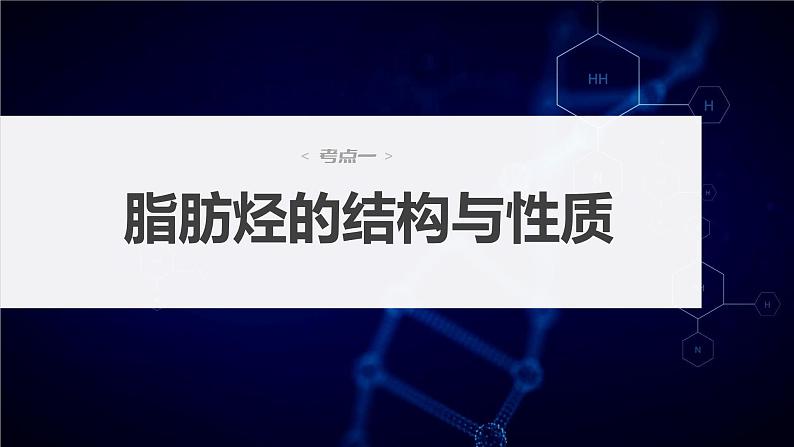 2024年高考化学一轮复习（新高考版） 第10章 第62讲　烃　化石燃料 练习课件04