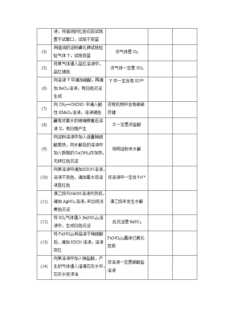 第11章 第68讲　简单实验方案的设计与评价第2页