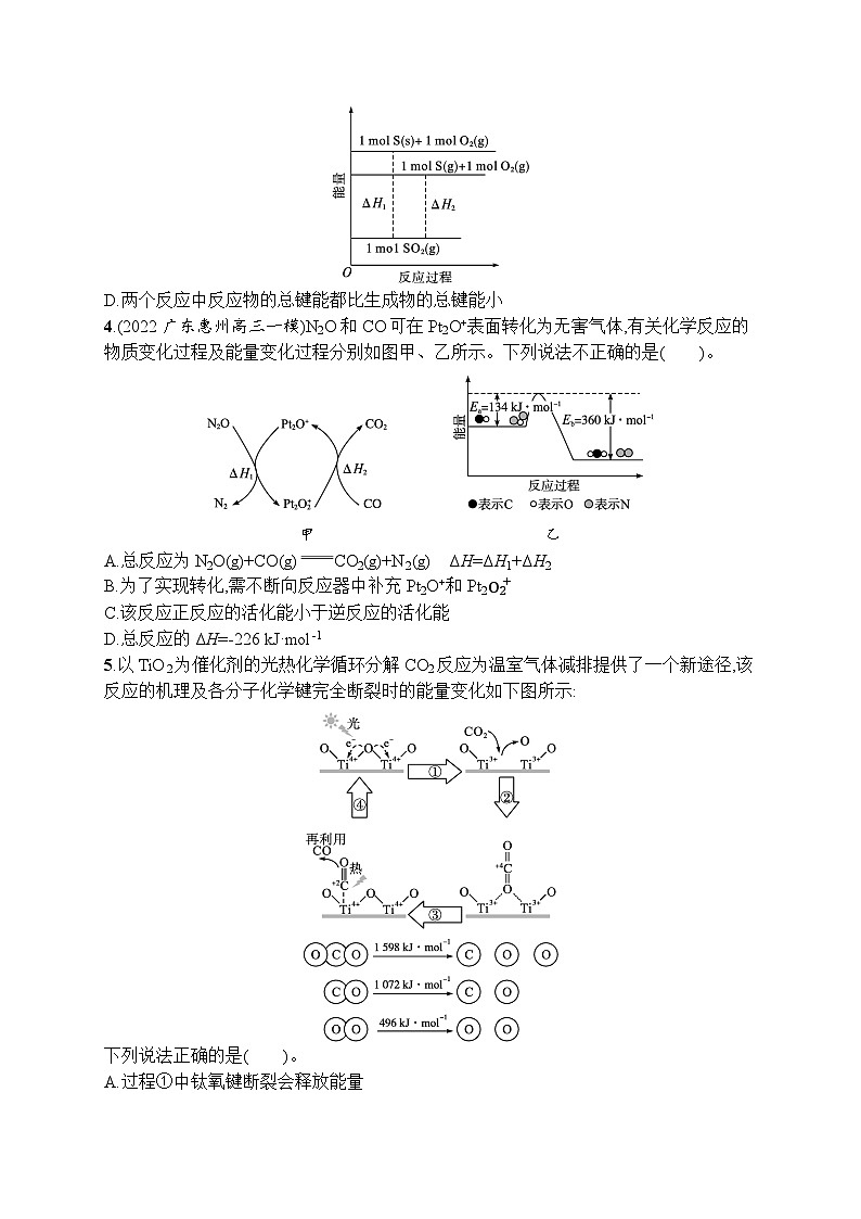 2023届高考化学二轮总复习广西专版课后习题 专题能力训练3 化学反应与能量第2页