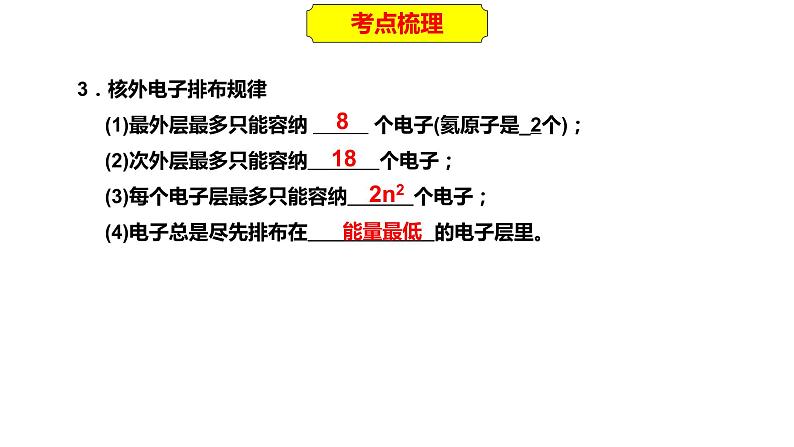 2023年人教版新教材安徽省高中化学学业水平考试复习第五单元  物质结构  元素周期律 课件第5页