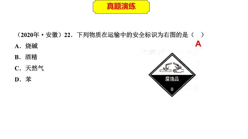 2023年人教版新教材安徽省高中化学学业水平考试复习第一单元 从实验学化学 主题1 化学实验基础 课件第5页