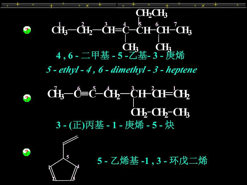 2021届苏高中化学竞赛理论辅导课件-有机化学（提升）04烯烃和炔烃第7页