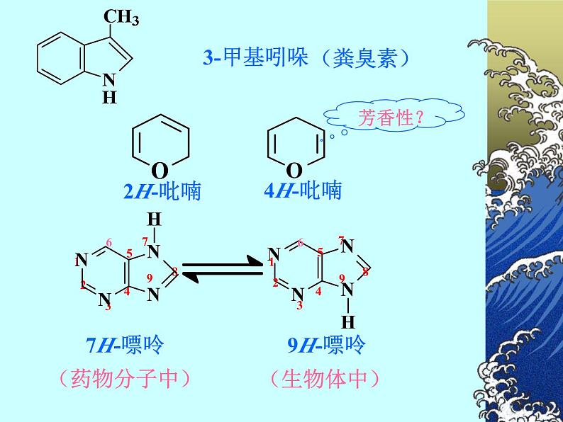 2021届苏高中化学竞赛理论辅导课件-有机化学（提升）13杂环化合物第8页