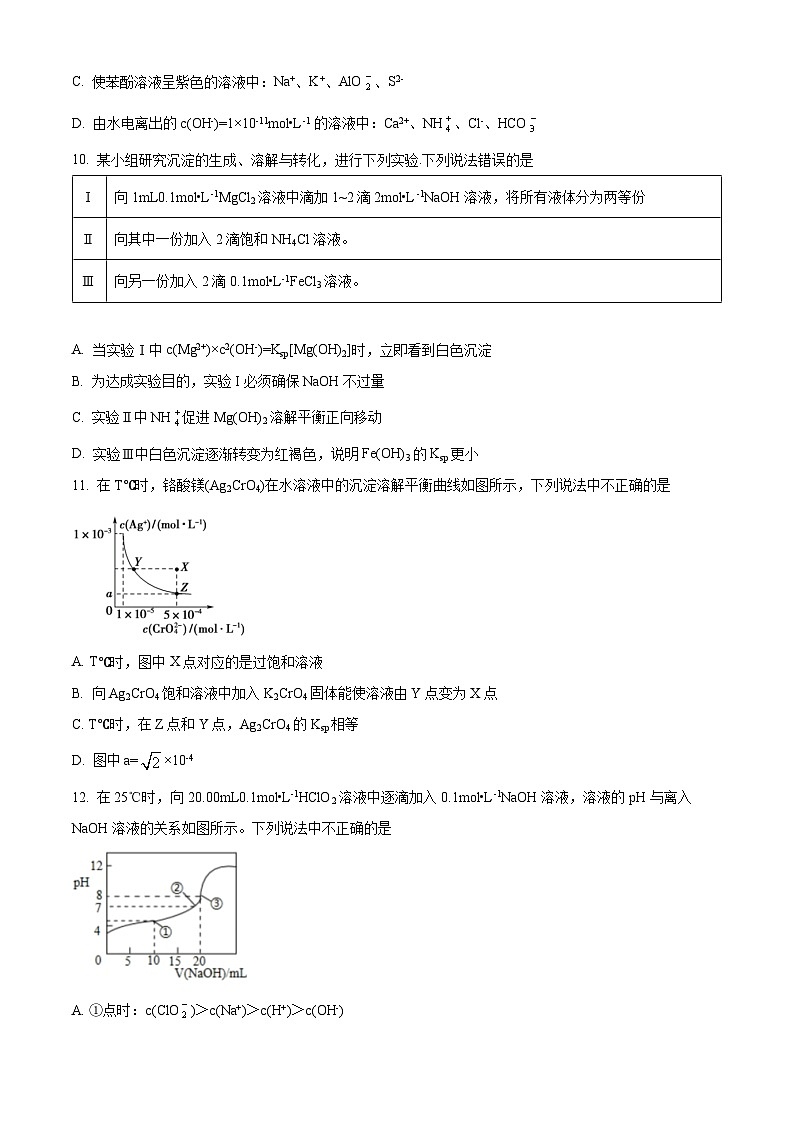 四川省德阳市广汉名校2022-2023学年高二下学期第二次月考化学试题  Word版无答案第3页