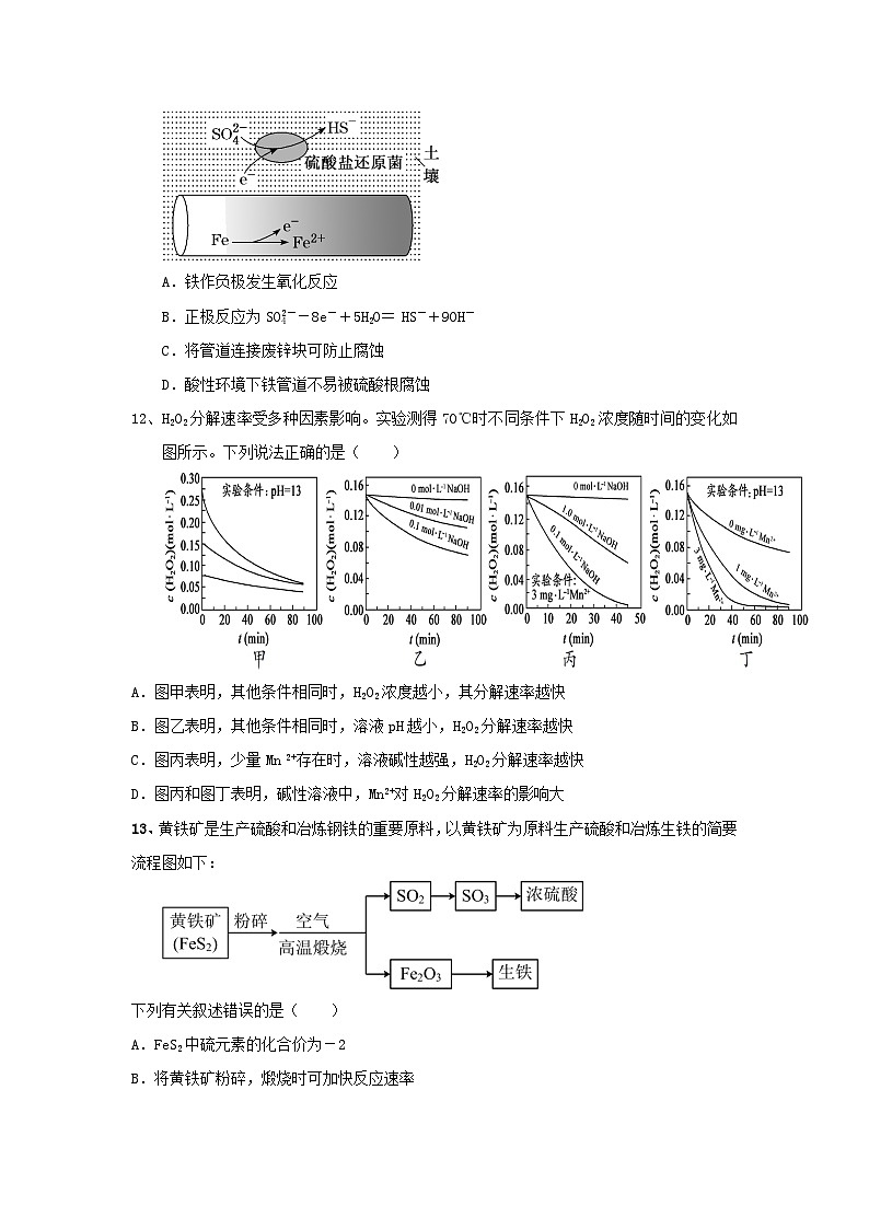 2023邵阳二中高一下学期期末考试化学试题含答案03