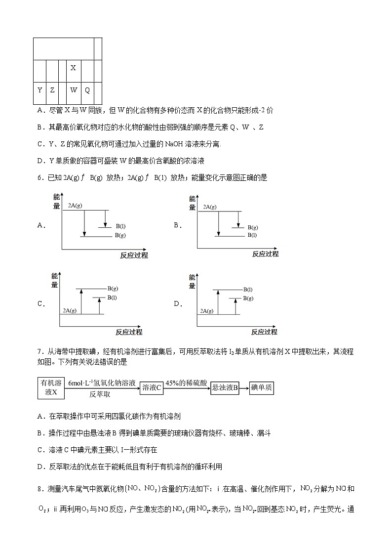 江西省宜春市上高县2022-2023学年高一下学期6月期末考试化学试题（Word版含答案）第2页