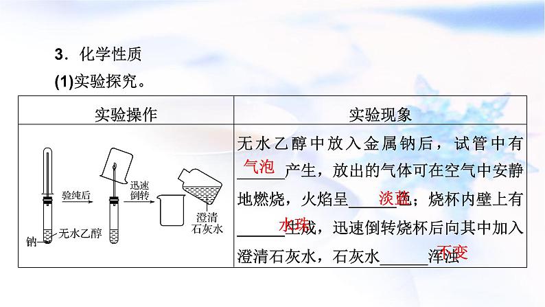 人教版高中化学必修第二册第7章第3节第1课时乙醇教学课件06