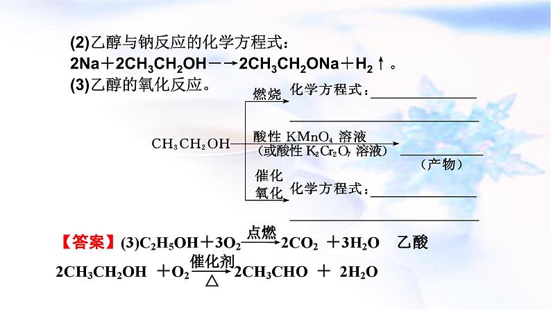 人教版高中化学必修第二册第7章第3节第1课时乙醇教学课件07