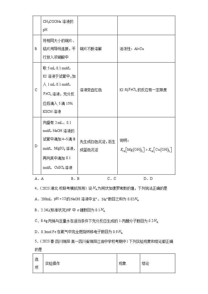 2024届高三新高考化学大一轮专题练习——铁及其化合物第2页