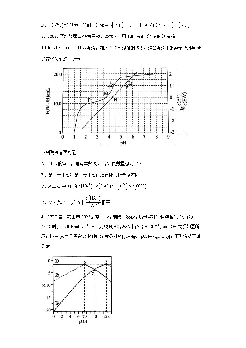 2024届高三新高考化学大一轮专题练习：盐类的水解第2页