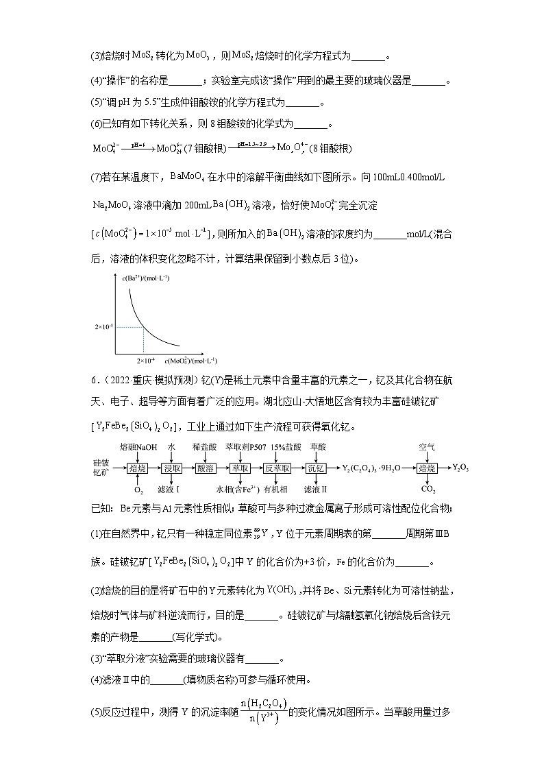 重庆市高考化学三年（2021-2023）模拟题汇编-37常见物质的制备第3页
