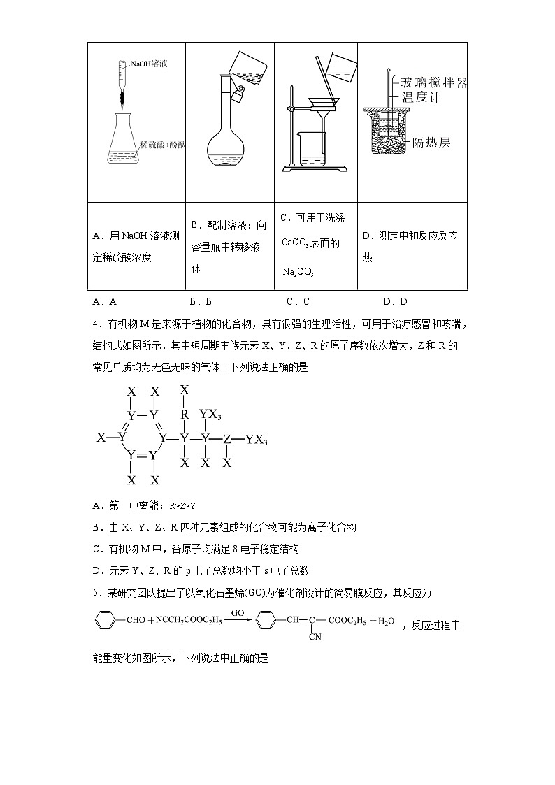 山西省晋城市2023届高三下学期第三次模拟考试理科综合化学试题（含解析）02