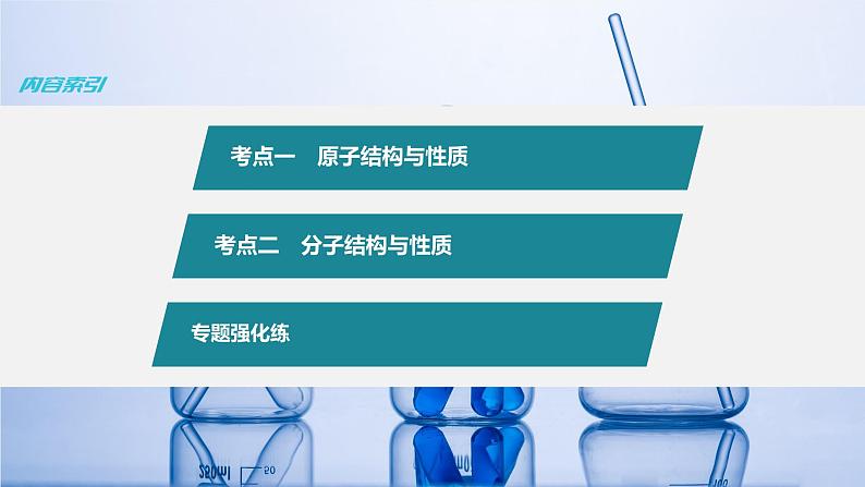 新高考版高考化学二轮复习（新高考版） 第1部分 专题突破  专题9　原子结构、分子结构与性质的基础考查课件PPT第3页