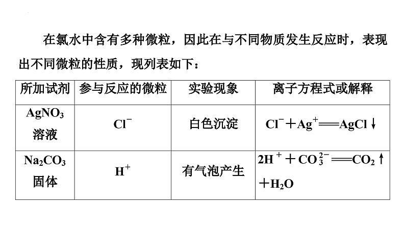 专题突破10 氯及其化合物的综合实验探究-2022-2023学年高一化学同步重难点专项突破（人教版2019必修第一册）课件PPT第3页