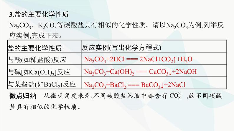 人教B版高中化学必修第一册第1章物质及其变化第1节第2课时物质的转化课件第7页