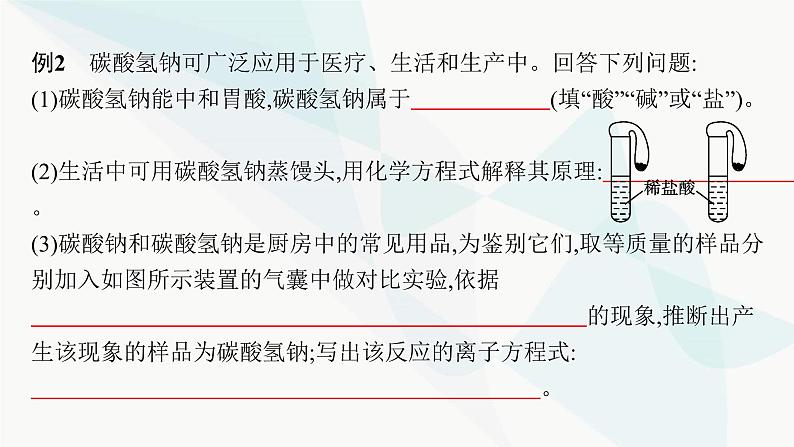 人教B版高中化学必修第一册第2章海水中的重要元素 钠和氯微专题3钠的化合物综合实验探究课件08