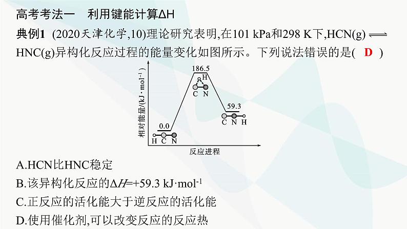 鲁科版高中化学选择性必修1第1章化学反应与能量转化章末整合课件第3页