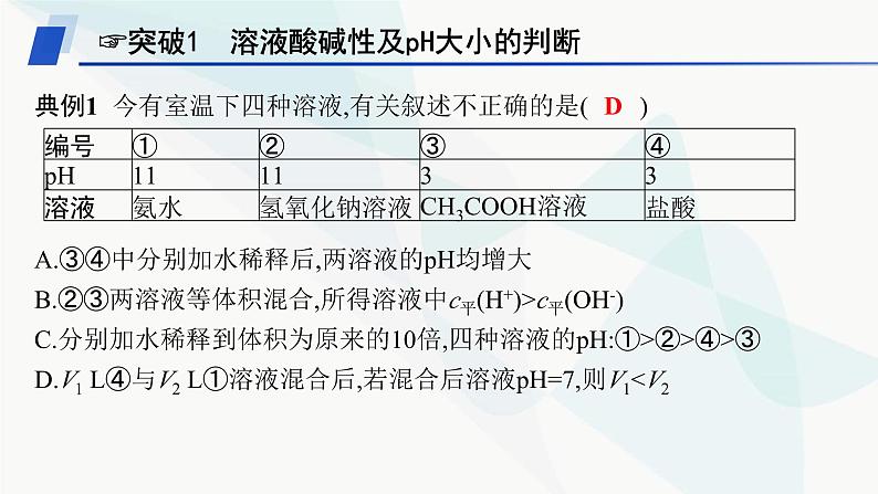 鲁科版高中化学选择性必修1第3章物质在水溶液中的行为章末整合课件第2页