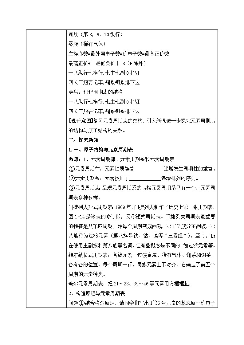 【核心素养】人教版高中化学选修二 《原子结构与元素的性质》第一课时 课件+教学设计（含教学反思）02
