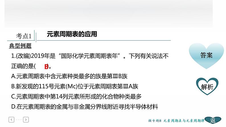 高考化学二轮专题复习课件专题4  物质结构与元素周期律 (含解析)06