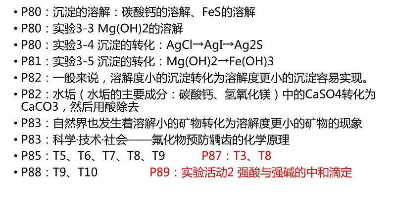 2023届高三化学二轮复习  回归教材选择性必修123课件第7页