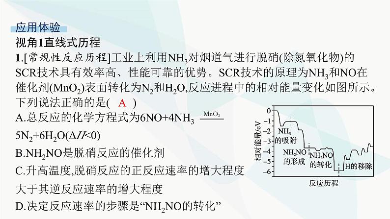 人教版高中化学选择性必修1第2章第2节微专题1活化能与反应历程压强平衡常数课件第5页