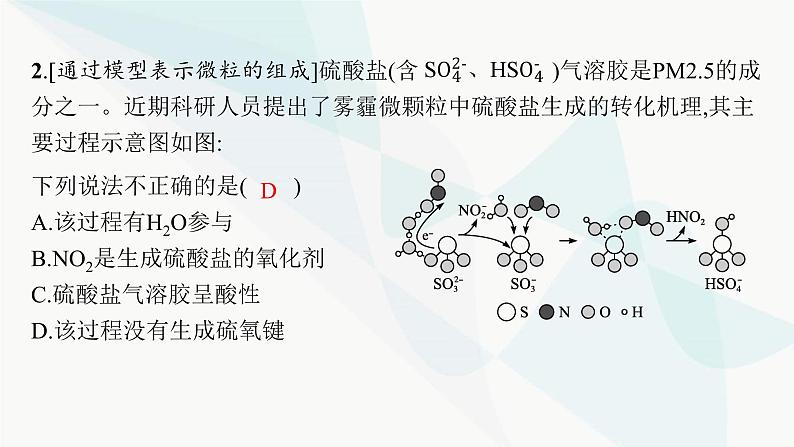 人教版高中化学选择性必修1第2章第2节微专题1活化能与反应历程压强平衡常数课件第7页