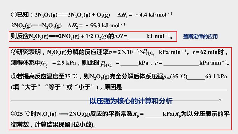 高考化学二轮复习化学反应原理题突破05 反应原理综合题（课件精讲） (含解析)03