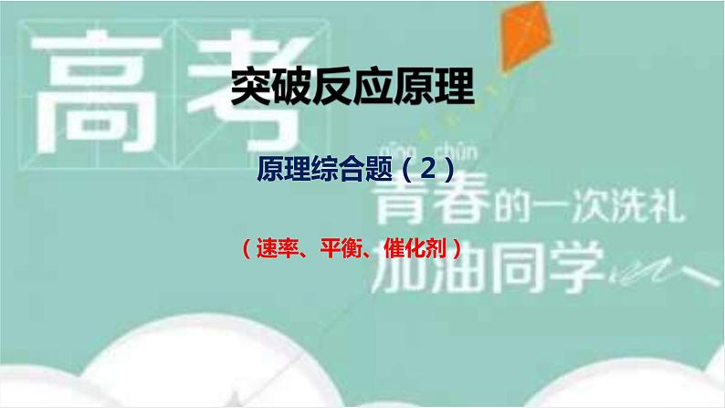 高考化学二轮复习化学反应原理题突破06 反应原理综合题（课件精讲） (含解析)01