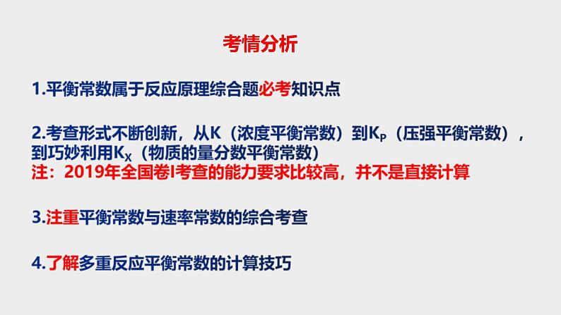 高考化学二轮复习化学反应原理题突破08 反应原理综合题（课件精讲） (含解析)第2页