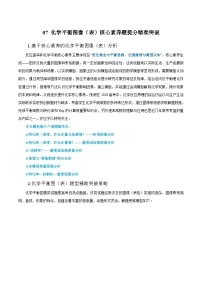 高考化学二轮复习提分精准突破专题07 化学平衡图（表）核心素养题（含解析）