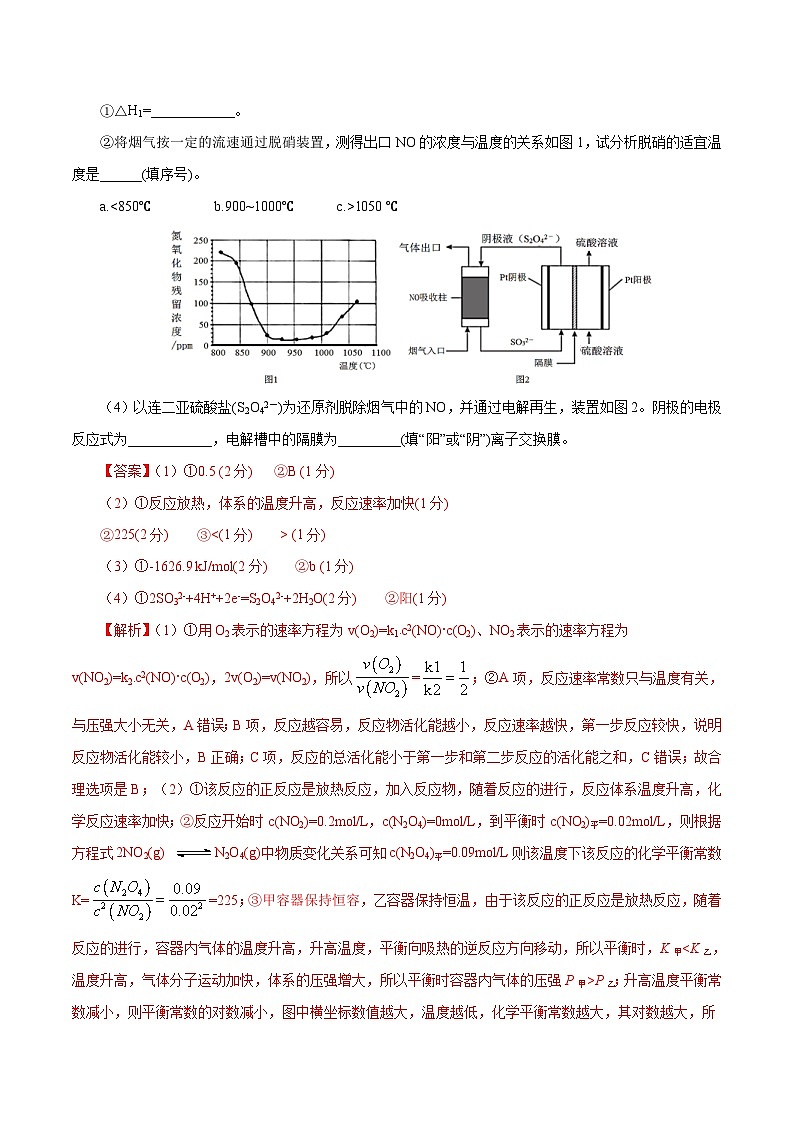 高考化学三轮冲刺专题06 化工、环境与原理大综合专题（含解析）02