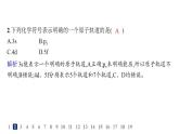 人教A版高中化学选择性必修2第1章原子结构与性质分层作业3电子云与原子轨道泡利原理、洪特规则、能量最低原理课件