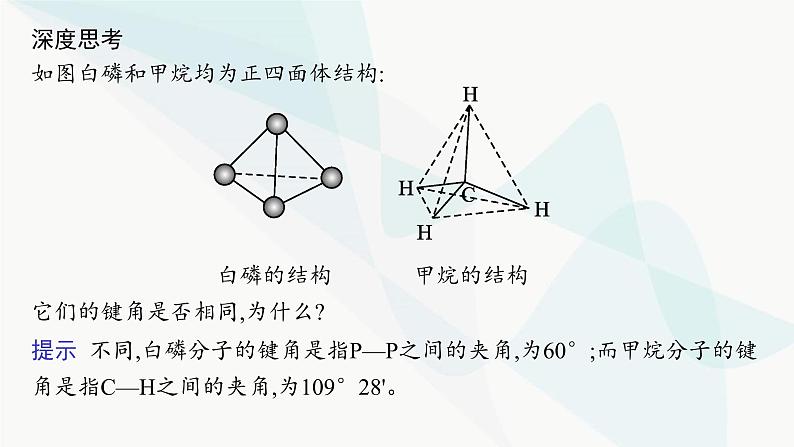 人教B版高中化学选择性必修2第2章第1节第2课时键参数——键能、键长与键角课件08