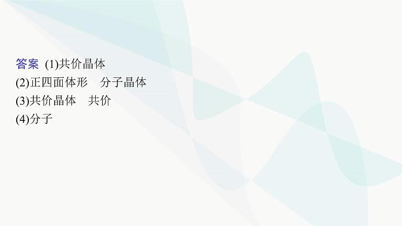 人教B版高中化学选择性必修2第3章章末复习课课件第3页