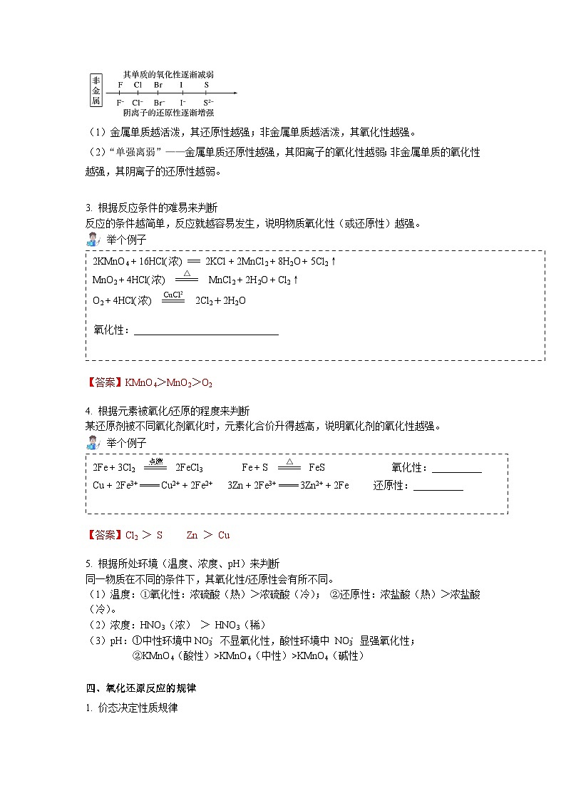 【人教版】化学必修一第07讲  《氧化还原反应》（常见的氧化剂与还原剂、氧化还原规律）课件+内嵌视频+讲义03