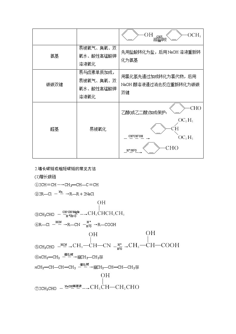 高考化学二轮复习(新高考版) 第1部分 专题10 大题题空逐空突破(十七) 合成路线的分析与设计（含解析）第2页