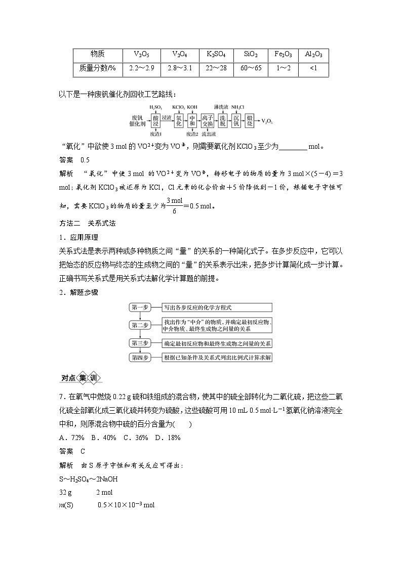 高考化学一轮复习讲练 第1章 专题讲座一　化学计算的常用方法 (含解析)第3页