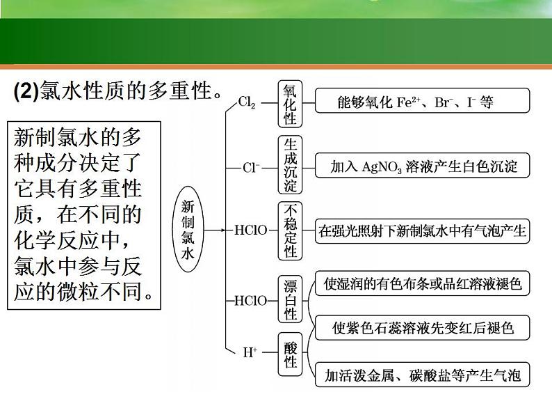 高考化学一轮复习课件12 富集在海水中的元素  氯（含解析）第8页