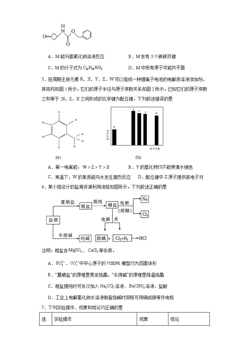 辽宁省部分学校2023届高三5月模拟考试化学试题（含解析）第2页