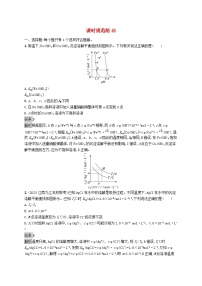 适用于新教材2024版高考化学一轮总复习第八章课时规范练45沉淀溶解平衡图像及分析鲁科版