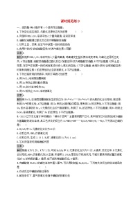 适用于新教材2024版高考化学一轮总复习第二章课时规范练9氧化还原反应的概念和规律鲁科版