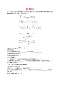 适用于新教材2024版高考化学一轮总复习第九章课时规范练55突破有机合成与推断综合题鲁科版